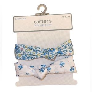 Carter’s headwraps 0-12m